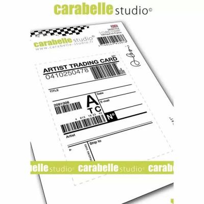 Carabelle Studio Cling Stamp - ATC Nr. 1